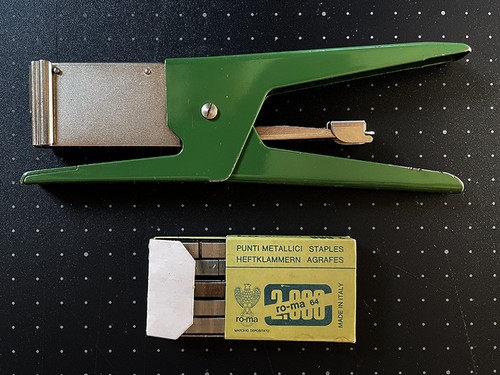 Heftzange tacker parva - tacker, ro-ma