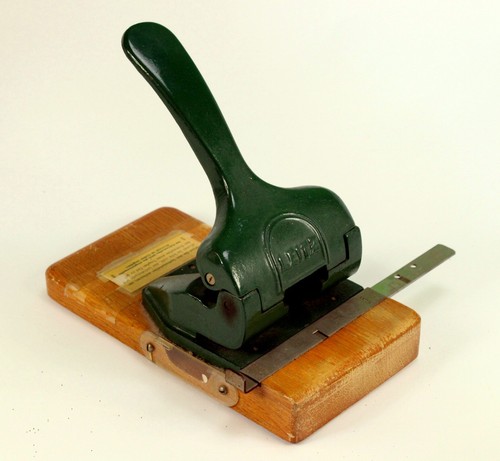 Leitz locher 180 alt gusseisen - locher,