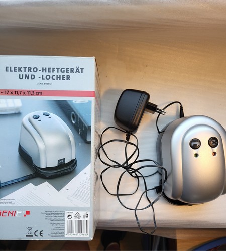 Elektro heftgerät und - elektro-heftgerät, -locher