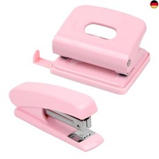 Locher Tacker Set, Rosa Büro